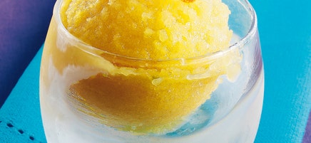 Sorbet mangue et orange