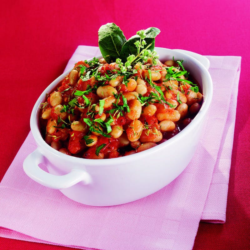 Photo de/du Haricots blancs à la tomate par WW