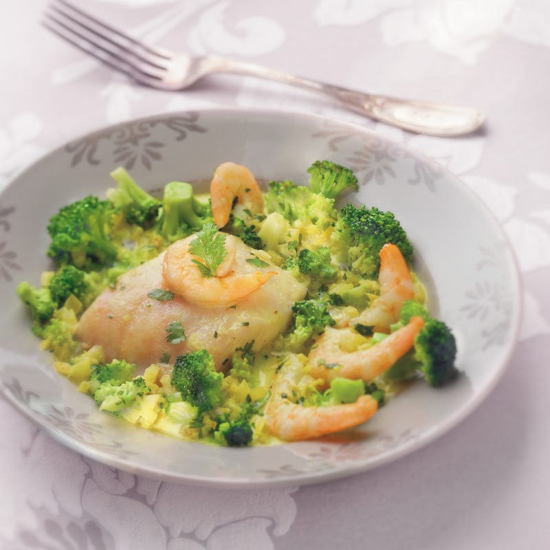 Photo de/du Curry de poisson aux brocolis par WW