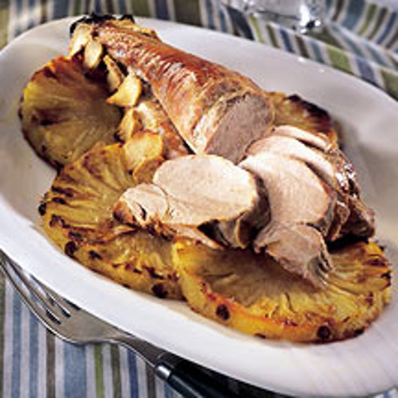 Photo de/du Porc laqué à l'ananas par WW