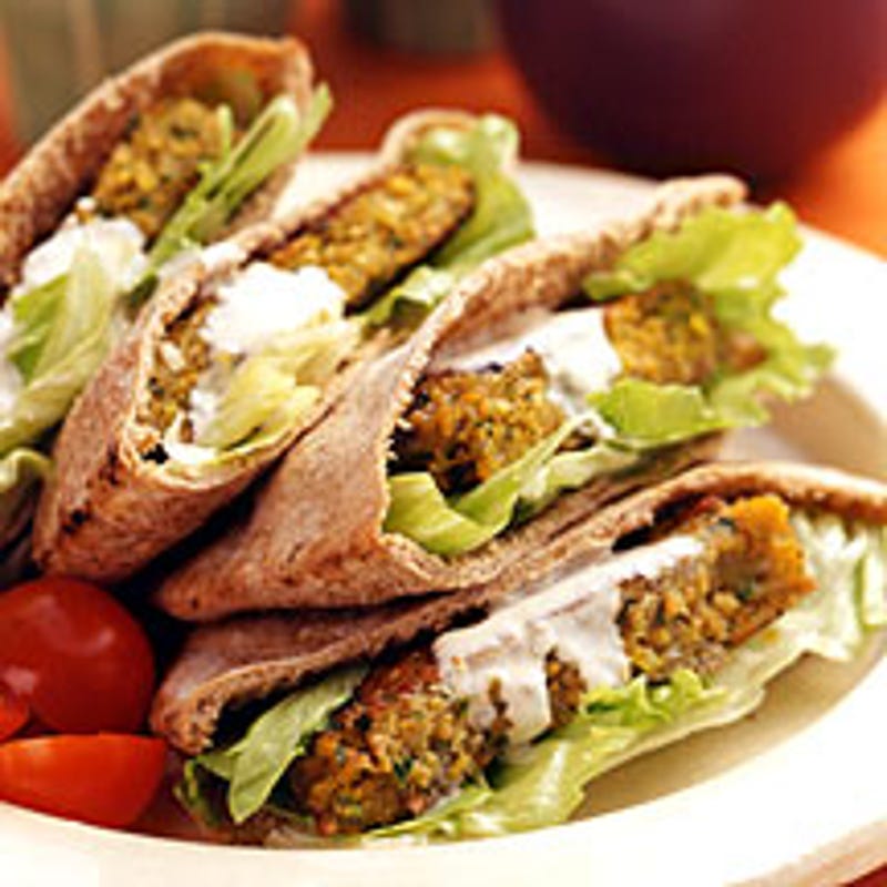 Photo de/du Sandwich pita et falafel par WW