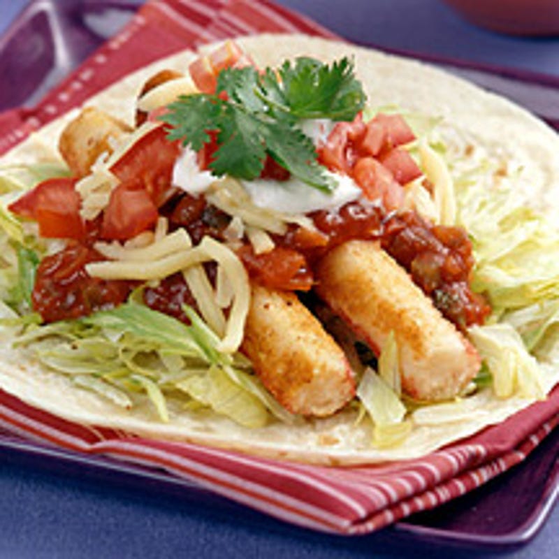 Photo de/du Tacos et bâtonnets de poisson par WW