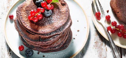Pancake au chocolat