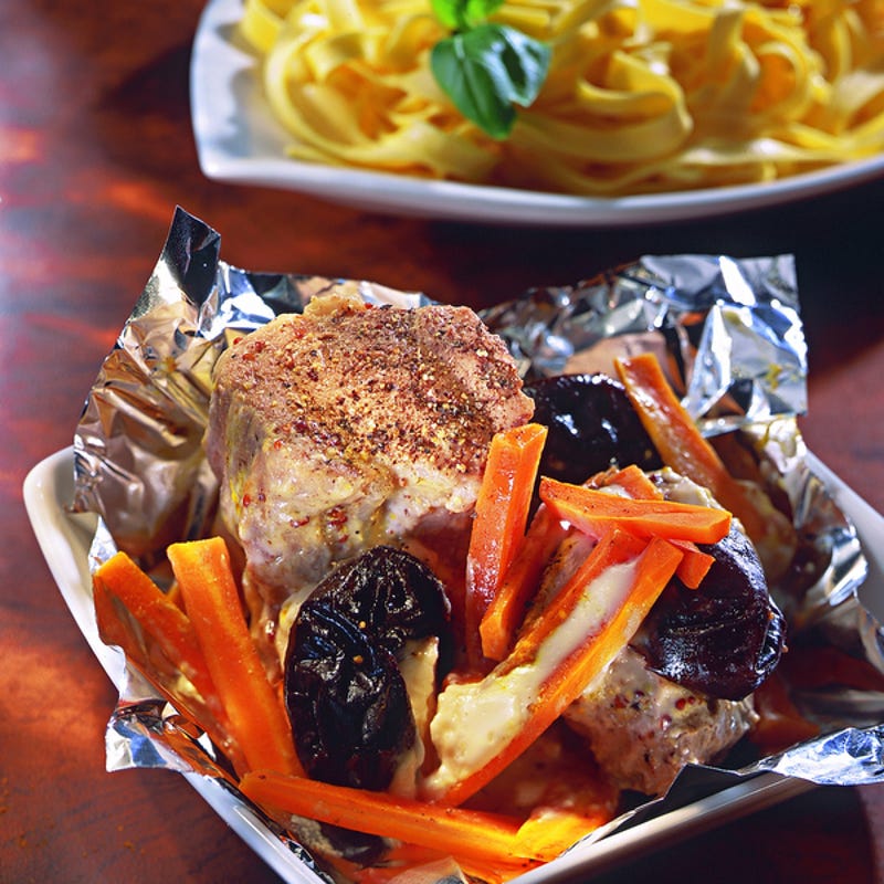 Photo de/du Mignonnettes de porc aux pruneaux par WW