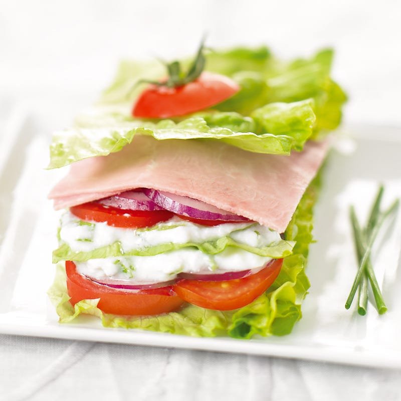 Photo de/du Millefeuille de salade au jambon blanc par WW