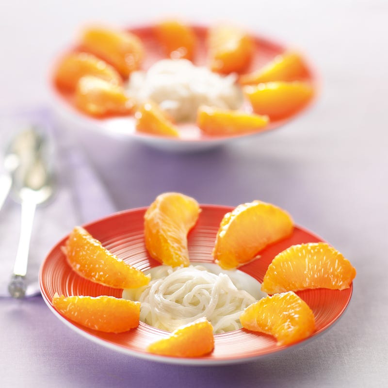 Photo de/du Clémentines au thé vert et aux vermicelles par WW