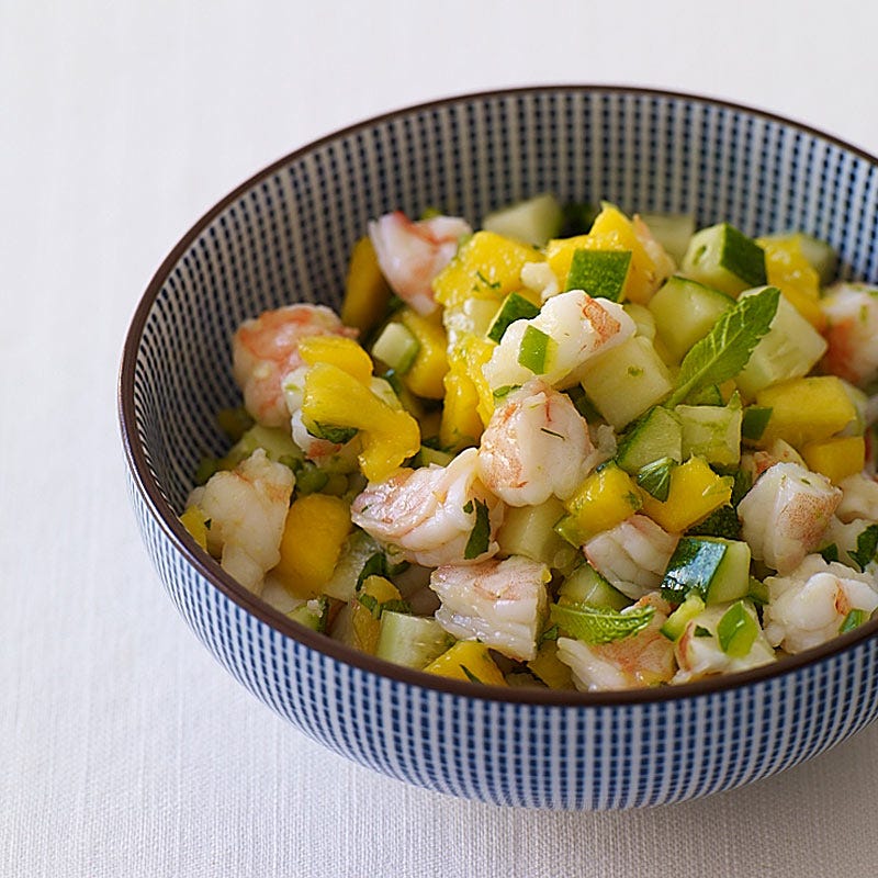 Photo de/du Salade malaisienne aux crevettes par WW