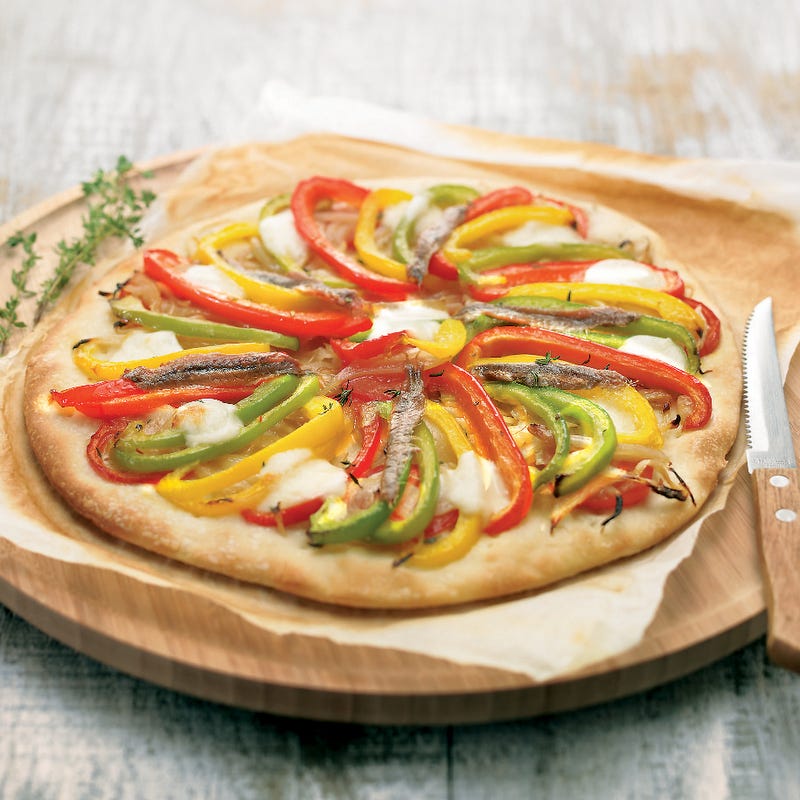 Photo de/du Pizza aux 3 poivrons par WW