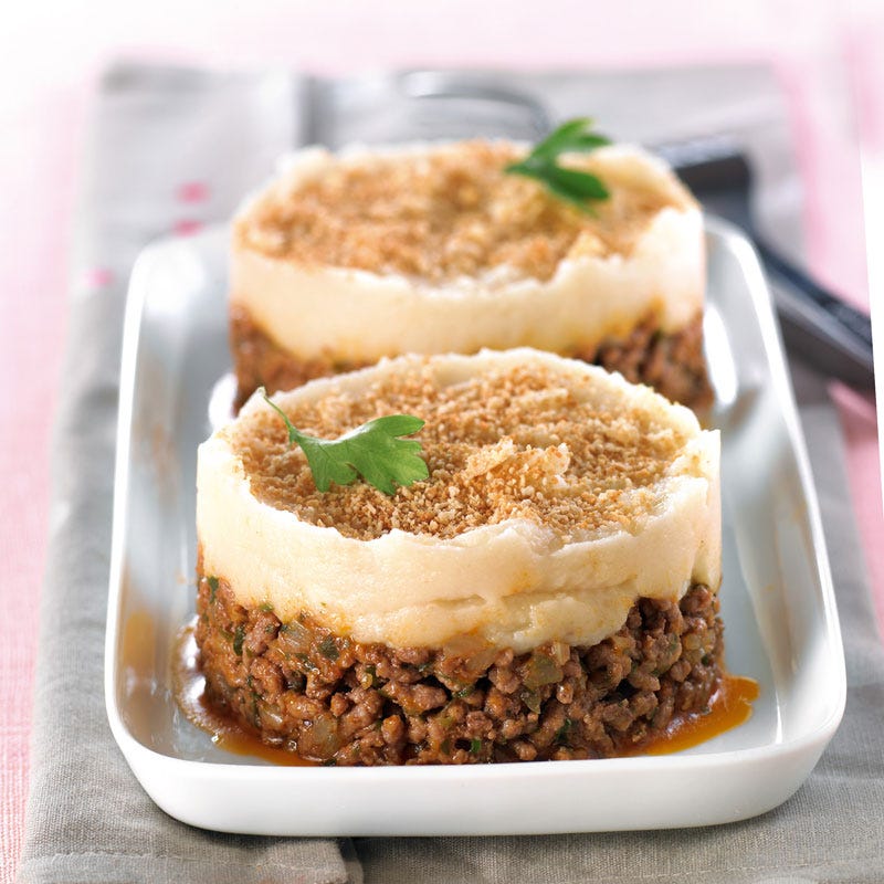 Photo de/du Parmentier de bœuf et mousse de céleri par WW