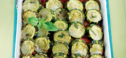 Gratin de courgette à la cancoillotte