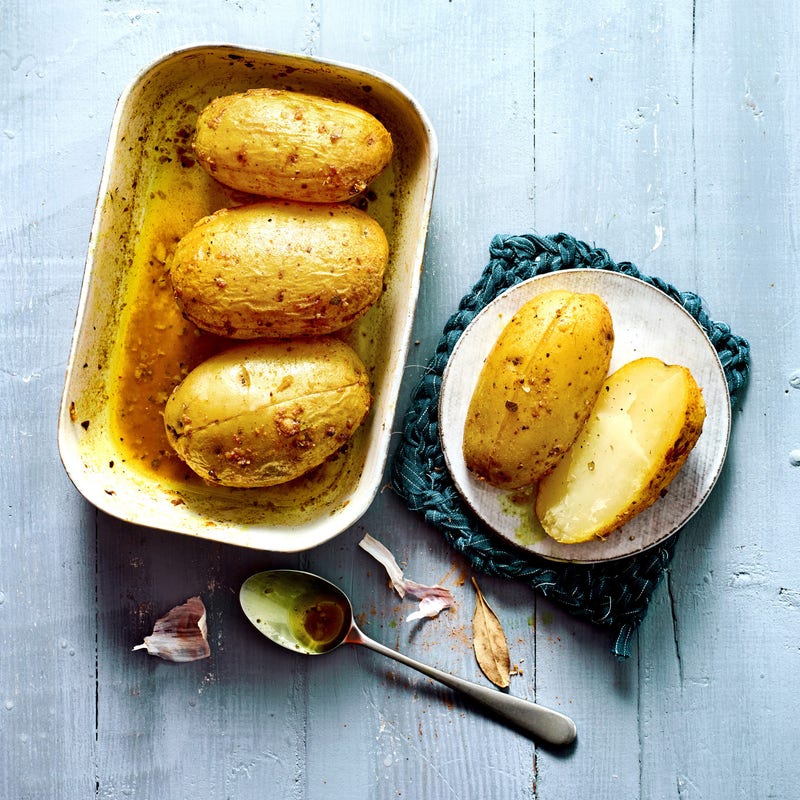 Pommes de terre au curcuma