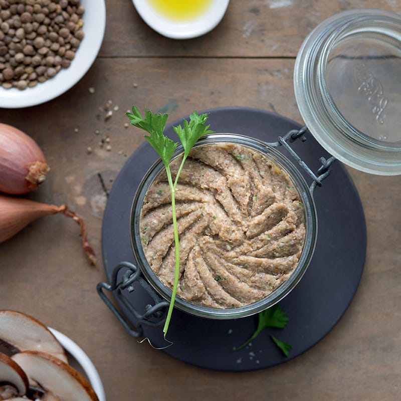 Photo de/du Pâté végétal aux cèpes et lentilles par WW