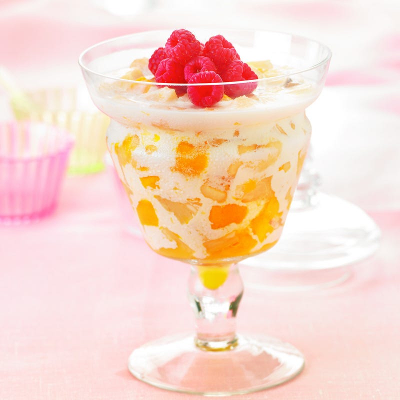 Photo de/du salade de fruits frais au lait de coco par WW