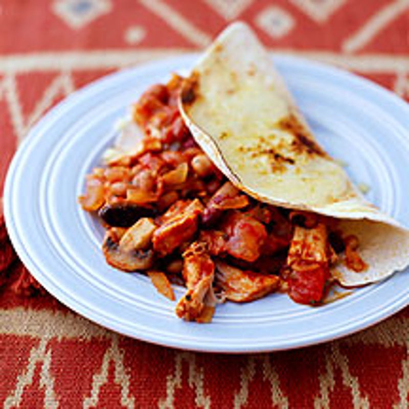 Photo de/du Tortilla épicée à la dinde par WW