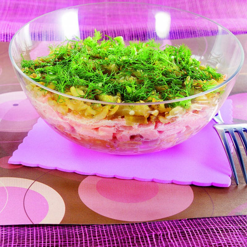 Photo de/du Gratin de risotto au saumon par WW