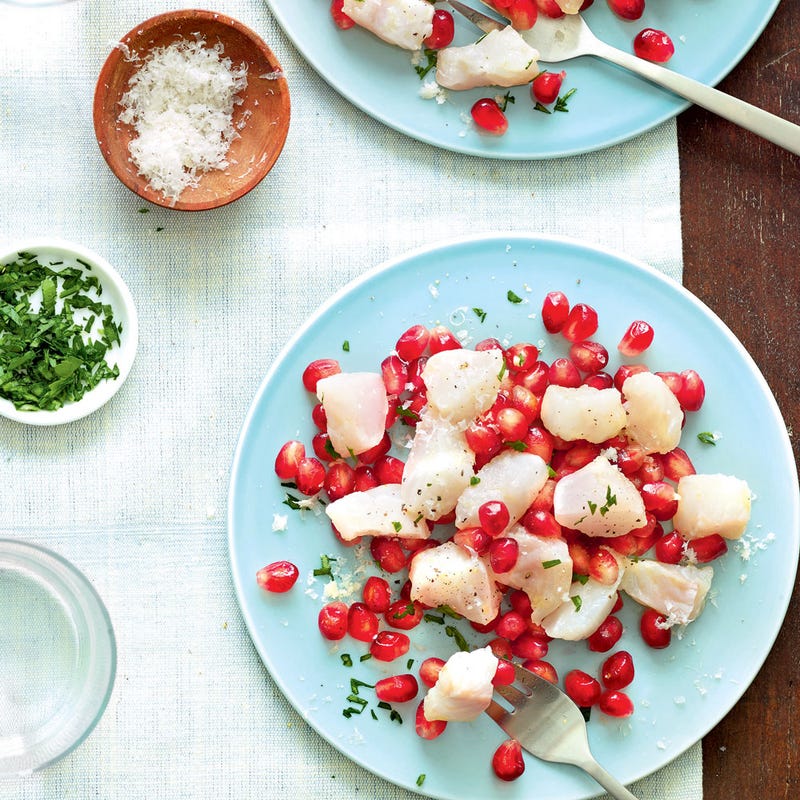 Photo de/du Mérou cru, marinade à la grenade par WW