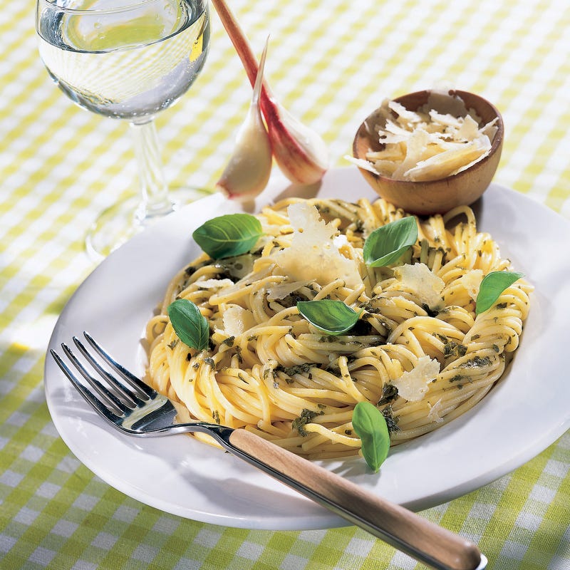 Photo de/du Spaghetti au pistou par WW