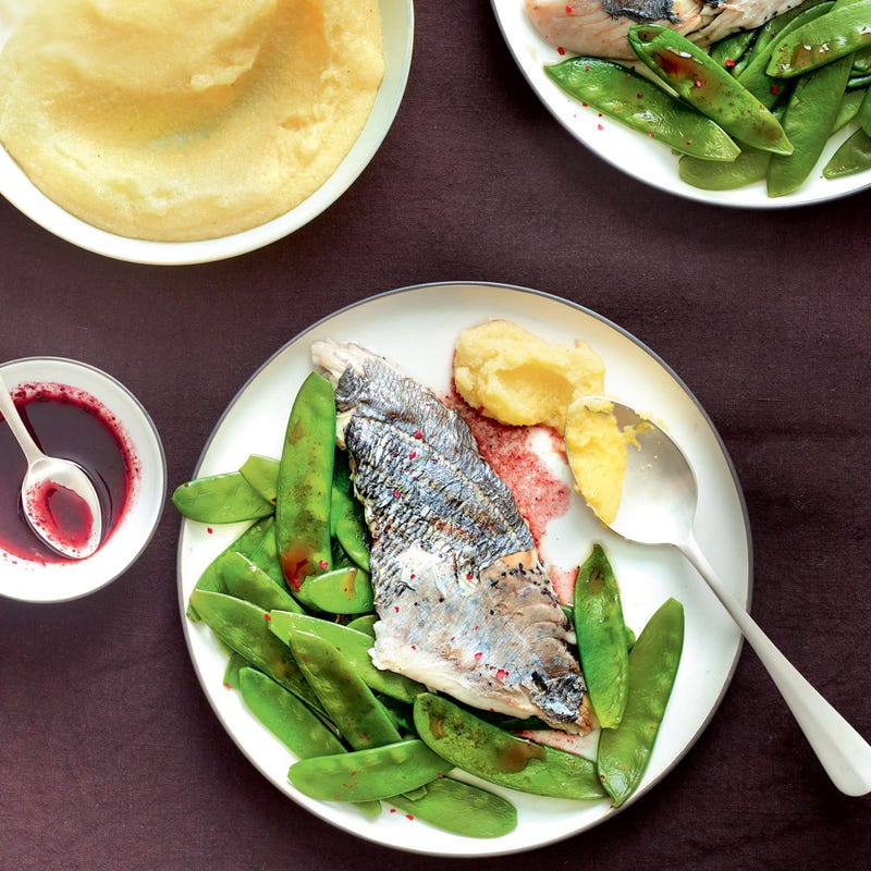 Photo de/du Dorade à la vinaigrette de myrtilles par WW