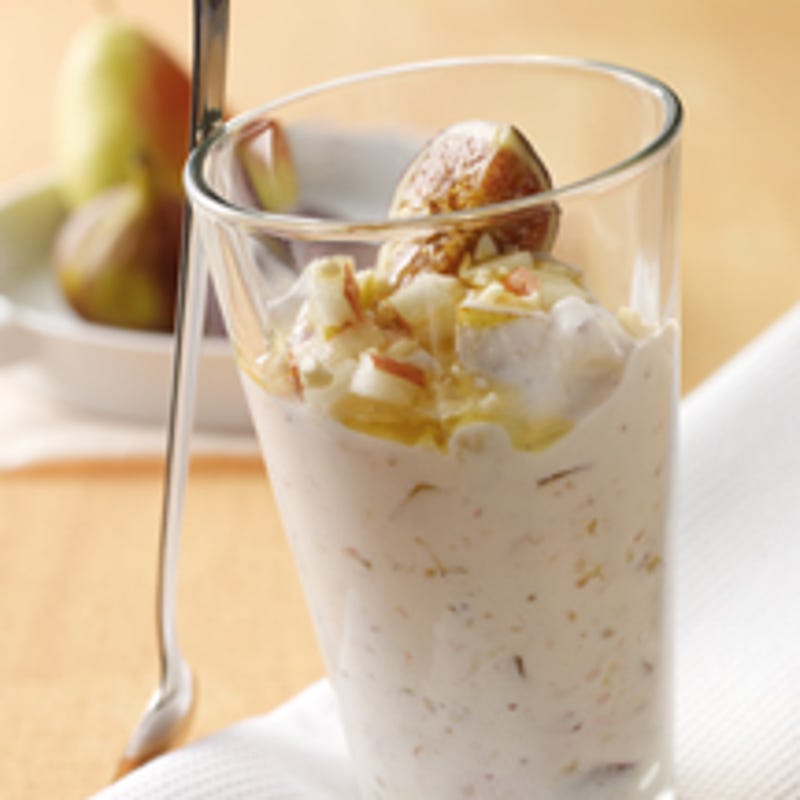 Photo de/du Fromage blanc aux figues et poires par WW