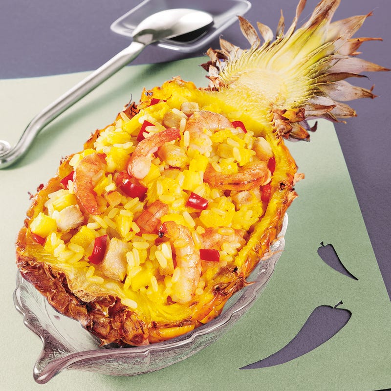 Photo de/du Ananas farci par WW