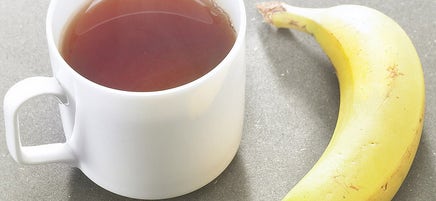 Thé et banane