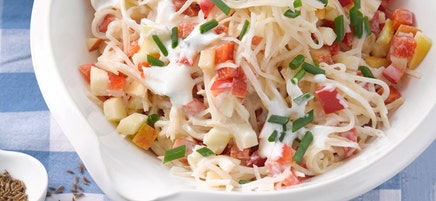 Salade de céleri au poivron