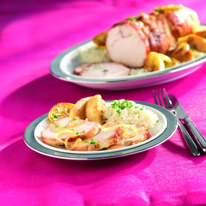 Photo de/du Rôti de dinde au citron et pommes Granny par WW