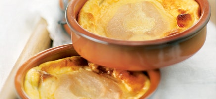 Flans aux poires