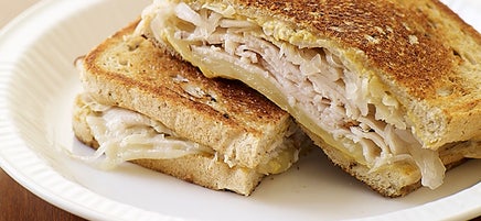 Sandwich Reuben à la dinde