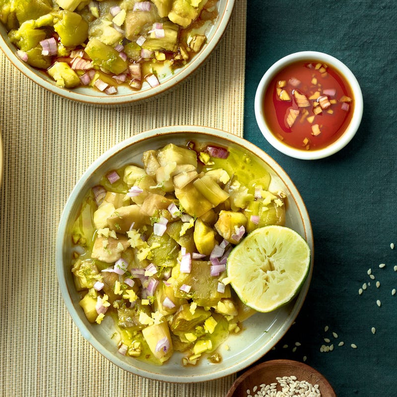 Photo de/du Aubergines à la sauce japonaise par WW