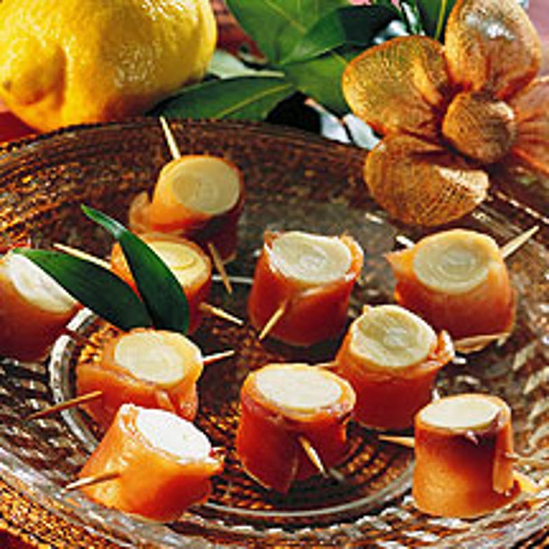 Photo de/du Cœur de palmier en robe de truite fumée par WW