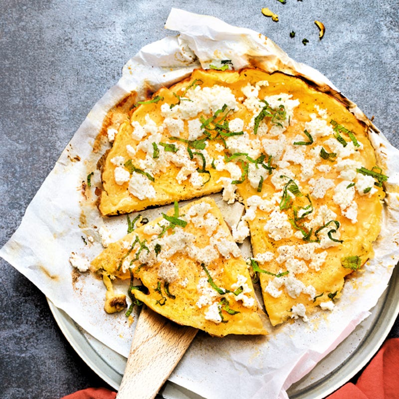Photo de/du Omelette de chèvre à la menthe par WW