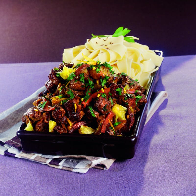 Photo de/du Sauté de boeuf à l'orange et au cumin par WW