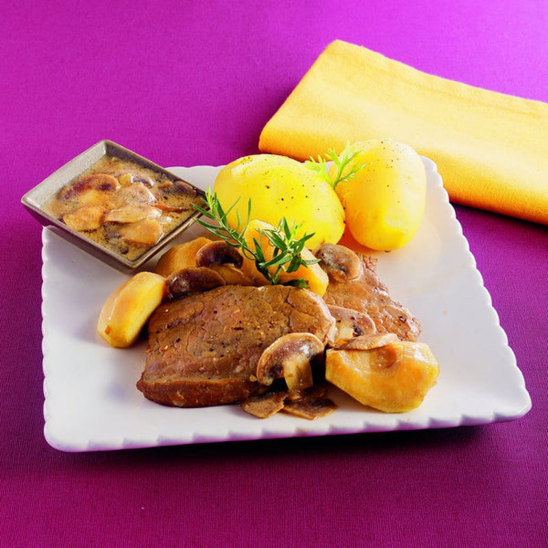 Photo de/du Mignons de veau à la normande par WW