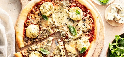 Pizza aux 4 fromages