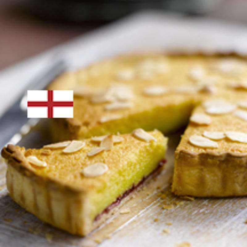 Tarte "bakewell" aux amandes