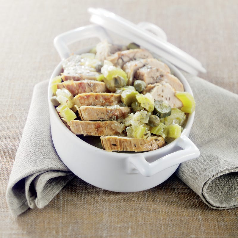Photo de/du Sauté de porc aux câpres et cornichons par WW