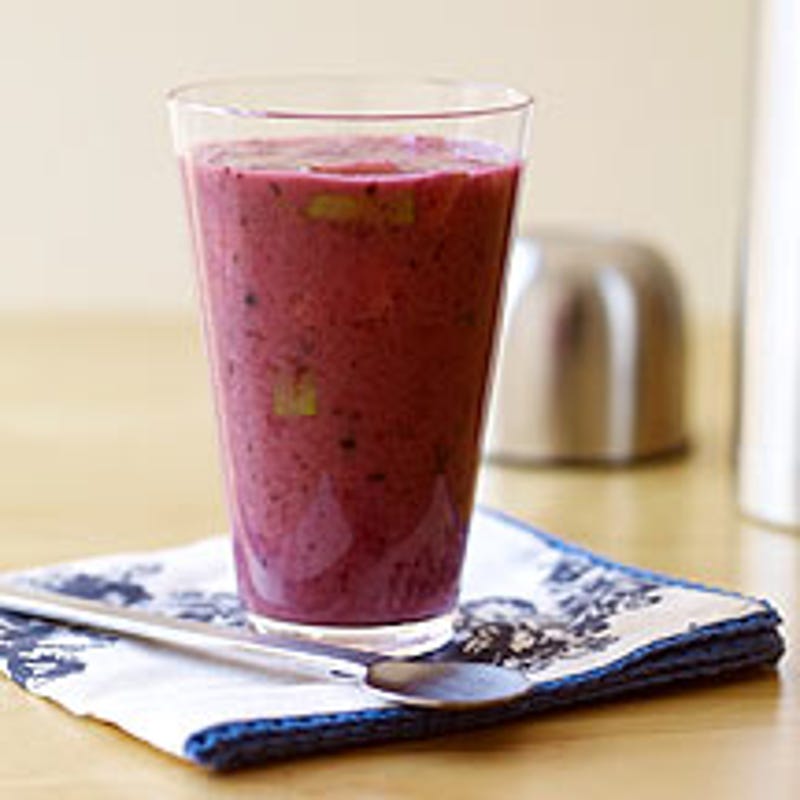 Photo de/du Smoothie aux fruits rouges et yaourt par WW