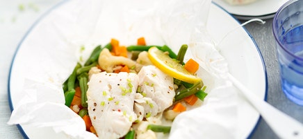 Papillotes de poisson minute