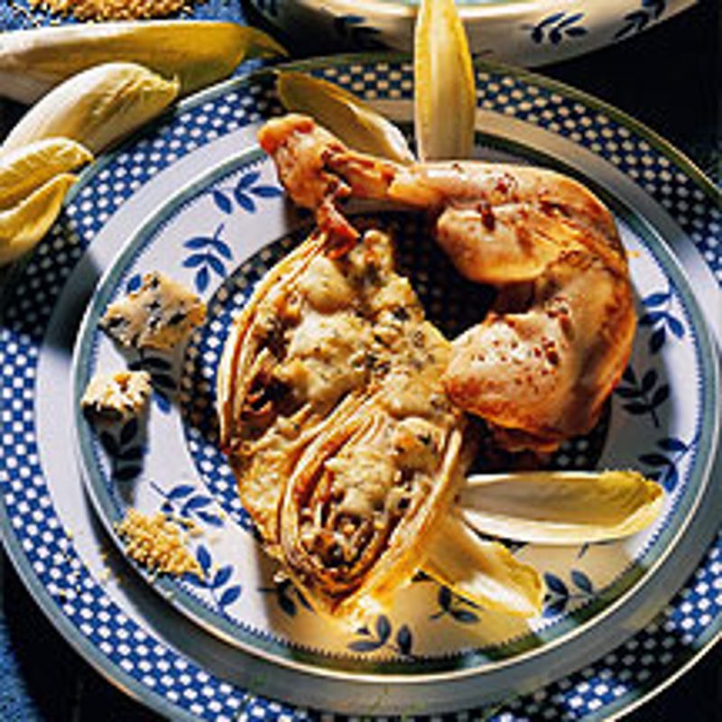 Photo de/du Gratin d'endives au bleu d'Auvergne par WW