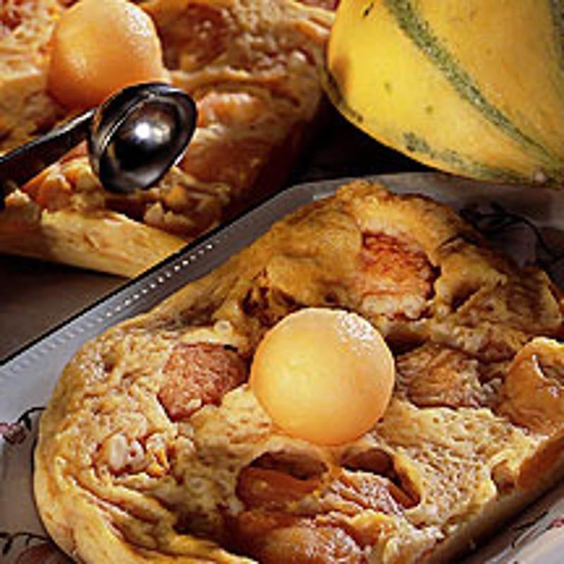 Photo de/du Clafoutis au melon par WW