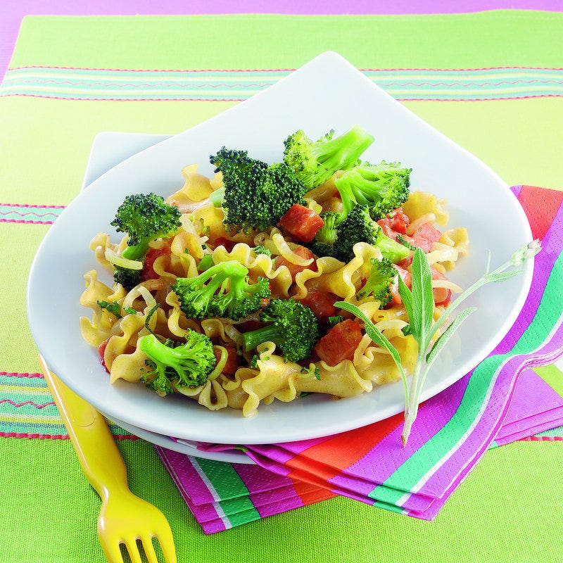 Photo de/du Pâtes aux brocolis par WW