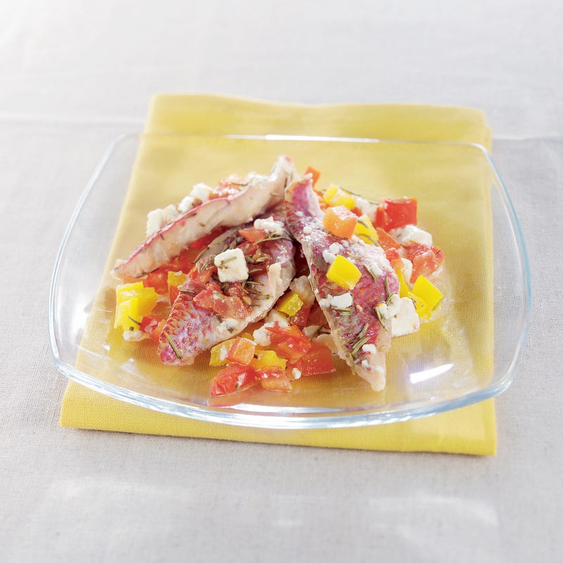 Photo de/du Papillote de rouget à la crétoise par WW