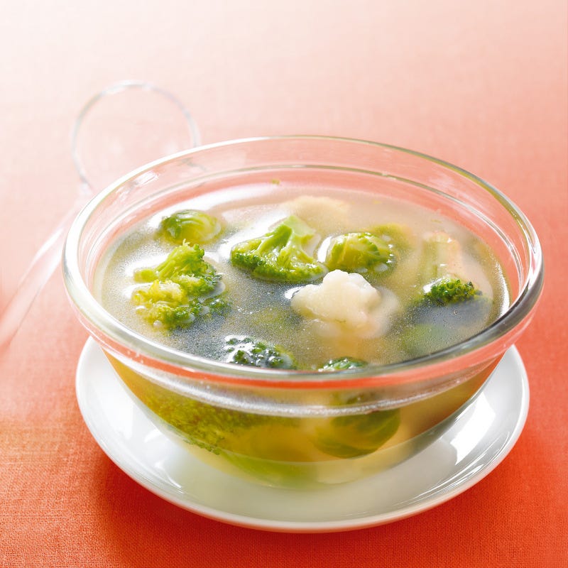 Photo de/du Bouillon de poule aux 3 choux par WW