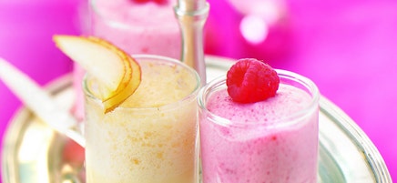 Verrines de framboise