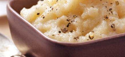 Purée de navets au thym