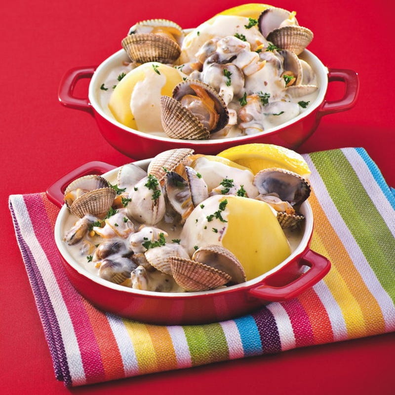 Photo de/du Cassolettes de coques au cidre par WW