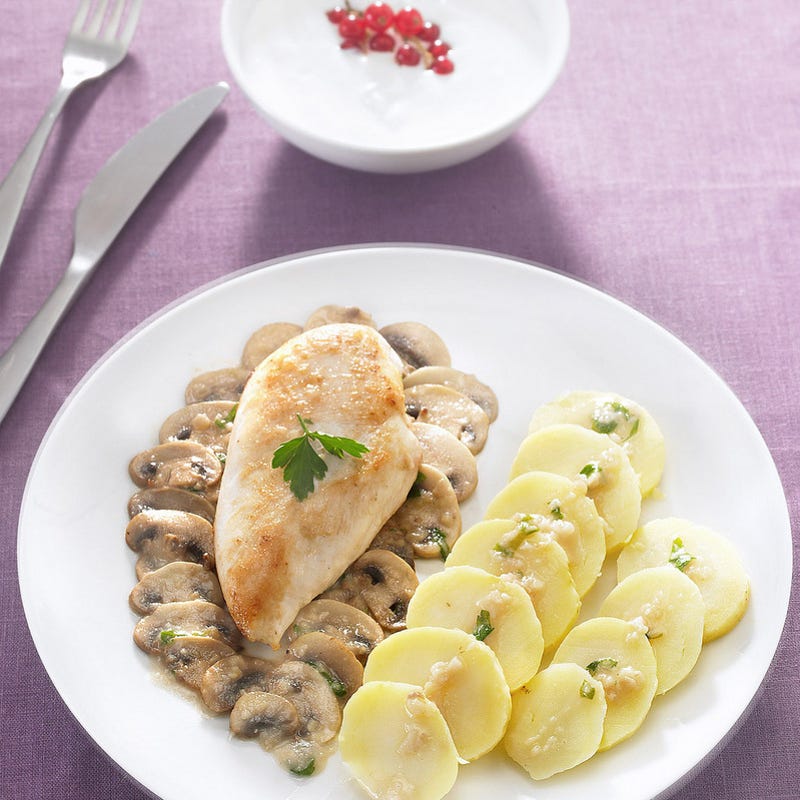 Poulet façon chasseur
