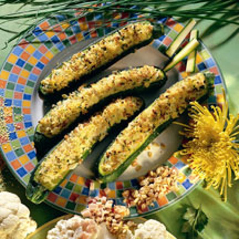 Photo de/du Courgettes farcies au chou-fleur par WW