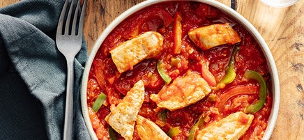 Poulet basquaise